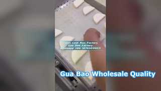 Fornitore di panini con foglie di loto di alimenti surgelati (Gua Bao).