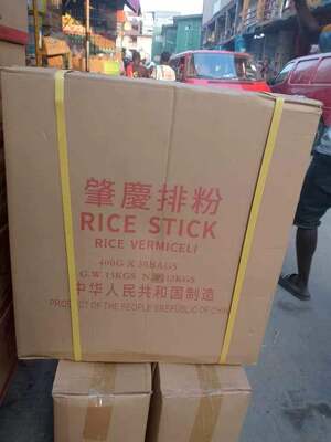 Rice Stick Vermicelli- Zhaoqing Cina, più riso, masticato e indistruttibile, esportazione Nigeria