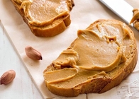 burro di arachidi ipocalorico sano 340g per l'inceppamento della frutta e del pane