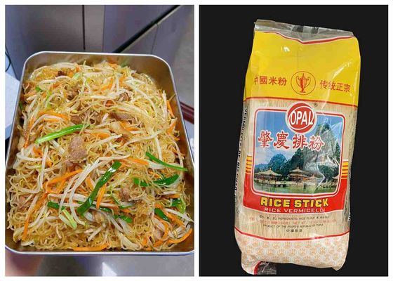 Riso senza glutine Vermicelli Noodle da cucinare 3-4 minuti Tempo di ebollizione