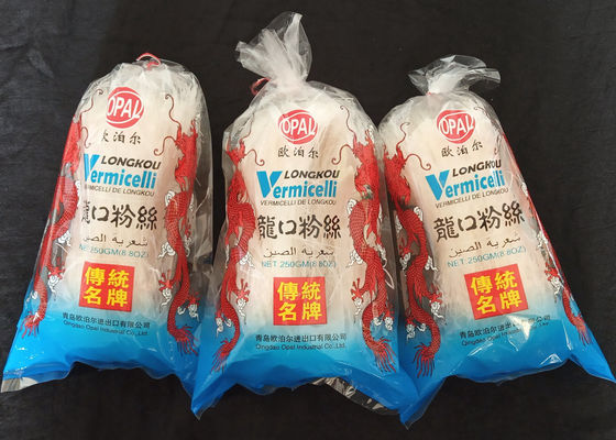 Vermicelli di fagioli di mung naturale 5-7 minuti Tempo di cottura Tipo non fritto