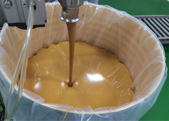Pasta di arachidi tostate halal diretta in fabbrica, imballaggio in fusti da 225 kg, perfetta per i produttori di waffle e le fabbriche alimentari della Malesia