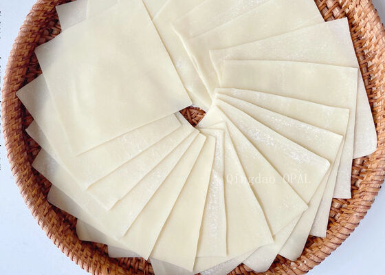 Involucri per wonton | Certificato BRC e HALAL | Fabbrica standard UE